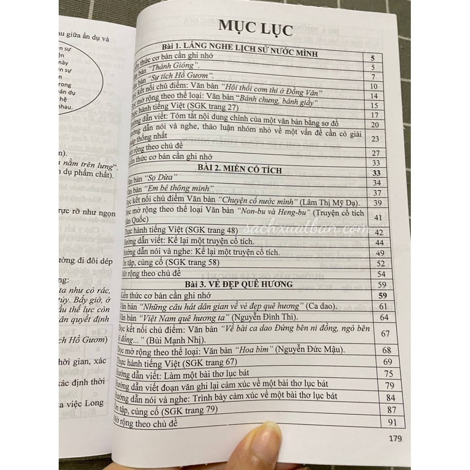 Sách Hướng Dẫn Học Ngữ Văn 6 - Tập 1 (Bám Sát SGK Chân Trời Sáng Tạo)
