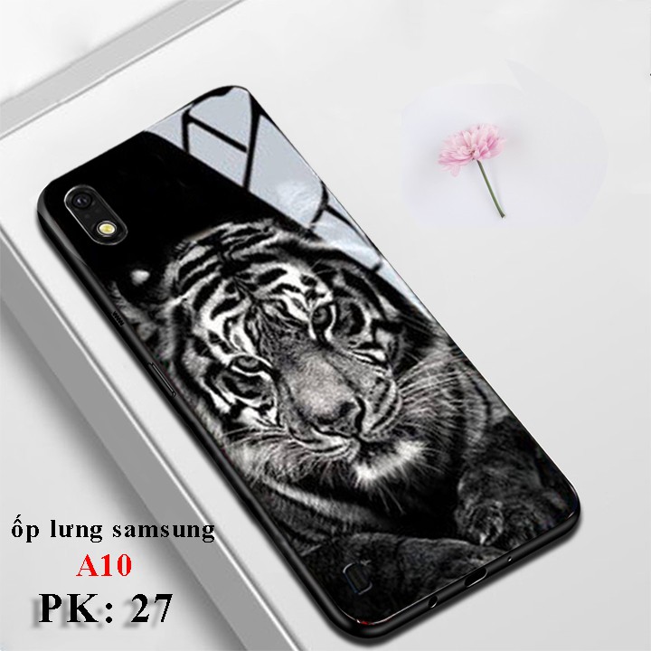 Ốp lưng A10, 📢FREE SHIP📢 ốp lưng Samsung A10 in hình 3D mặt kính 9H bền đẹp, Aha Case