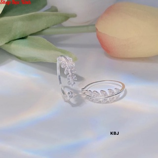 Nhẫn Hình Lá, Nhẫn Bạc ta,NB12236