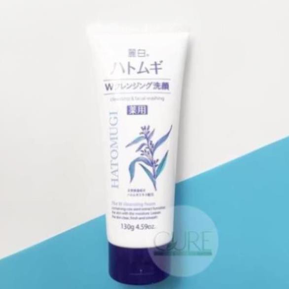 Sữa Rửa Mặt Hatomugi Naturie Skin 130g nội địa Nhật