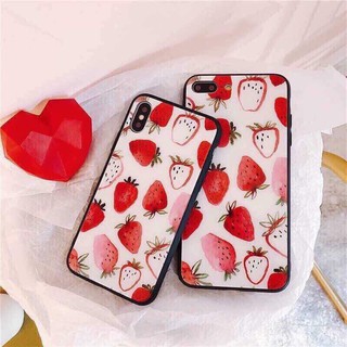 Ốp lưng silicon Dâu tây Iphone 6 6S 6PLUS 6SPLUS 7 7plus 8 8plus