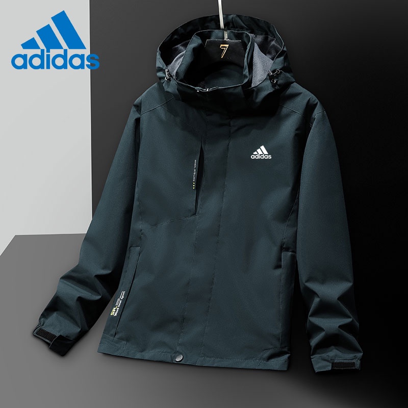 Adidas Áo Khoác Thể Thao Chống Thấm Nước Thời Trang Cho Nam