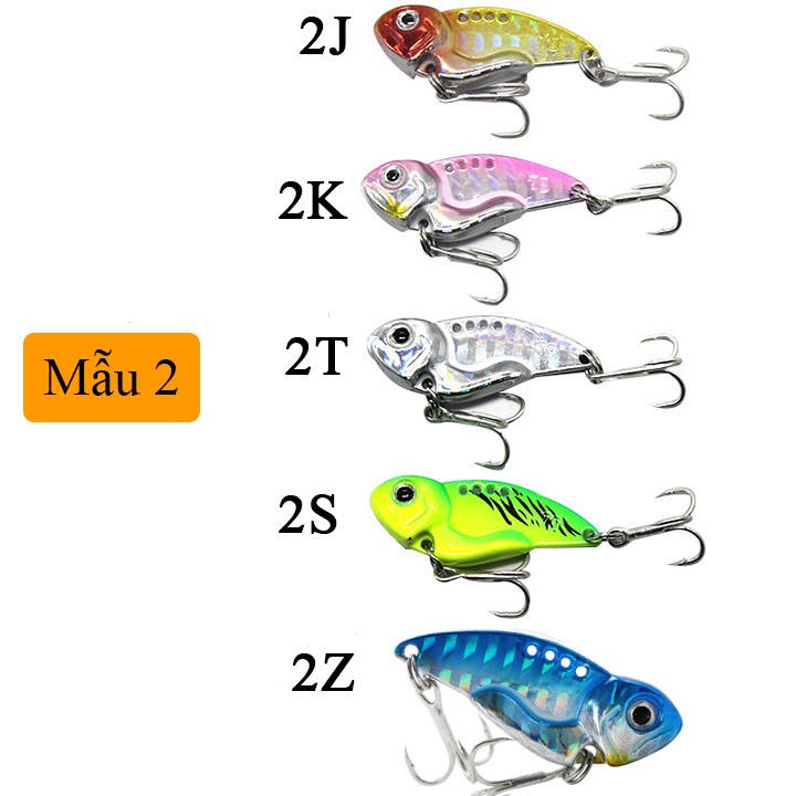Mồi Cá Sắt VIB - Mồi Câu Lure - Chuyên Gia Cào Đáy - KK06