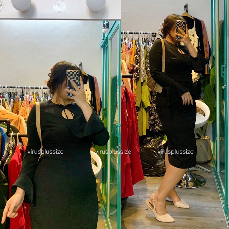 Đầm đen magy london xuất xịn