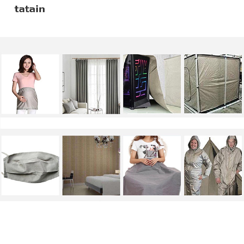 [TAT] EMF Protection Pure Copper Fabric-Blocking RFID Radiation Singal Wifi EMI EMP RF CVX