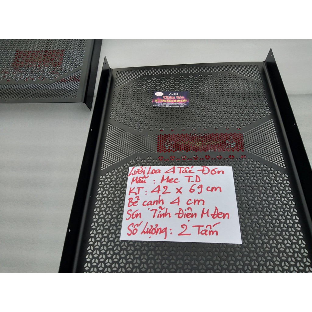 Lưới loa 4 tấc đơn 42cm 69cm 2 tấm