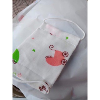 Khẩu trang xô 4 lớp mềm mại cho bé