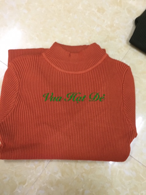 Áo len nữ loại đẹp giá sỉ cổ 3 phân, cổ ngắn , len gân  nhiều màu ( có video tự quay 100%  của shop vua hạt dẻ) | BigBuy360 - bigbuy360.vn