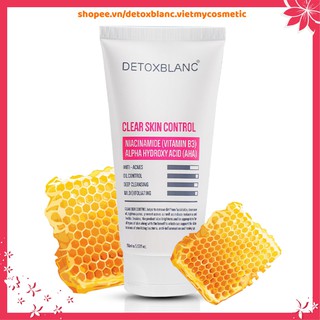 [Chính hãng]Sữa rửa mặt sinh học detox blanc 150ml [detoxblanc.vietmycosmetic]