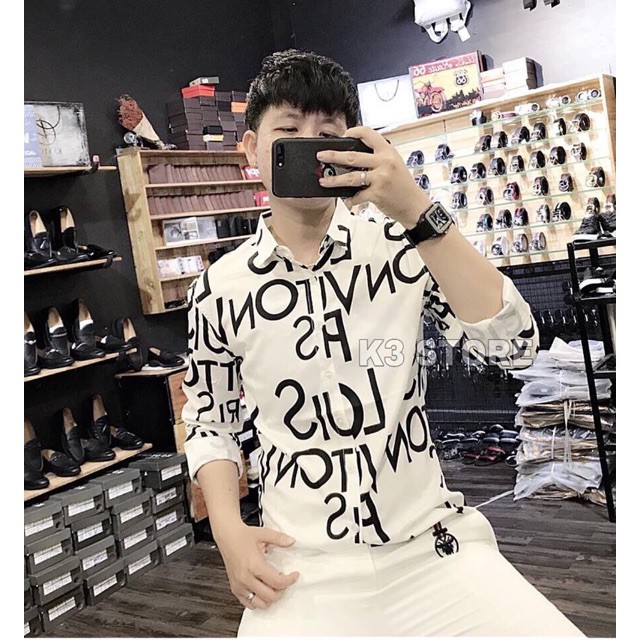 Áo sơ mi LVUitom unisex