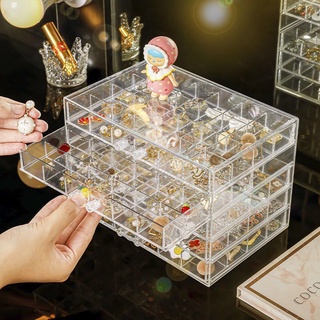 Khay mica 5 tầng đựng phụ kiện - Hộp đựng phụ kiện bông tay