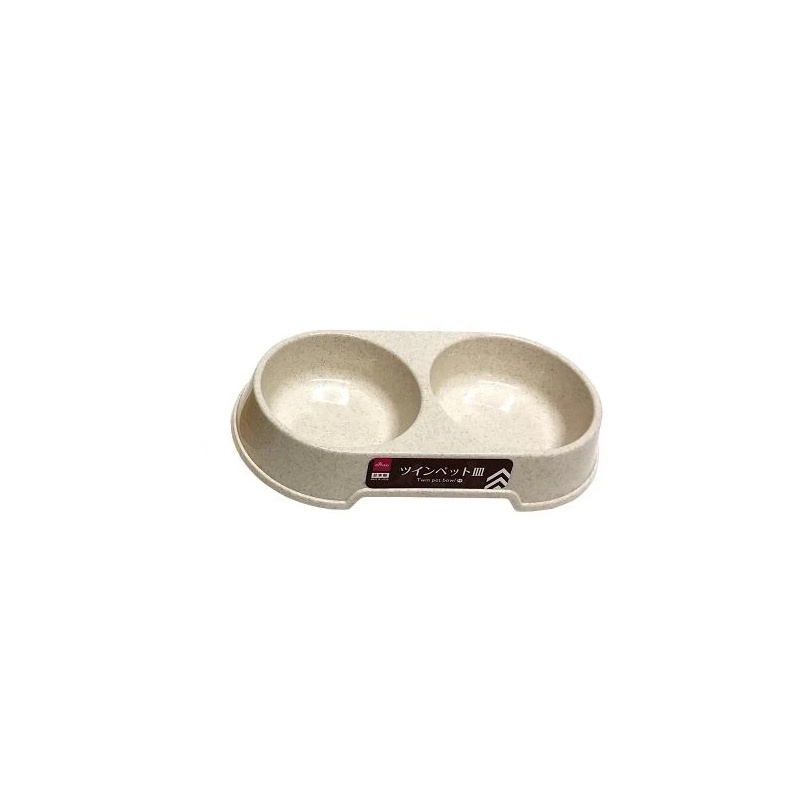 Daiso Khay Ăn Cho Thú Cưng 24.5X13.5X4Cm (Cái) Pet Bowl
