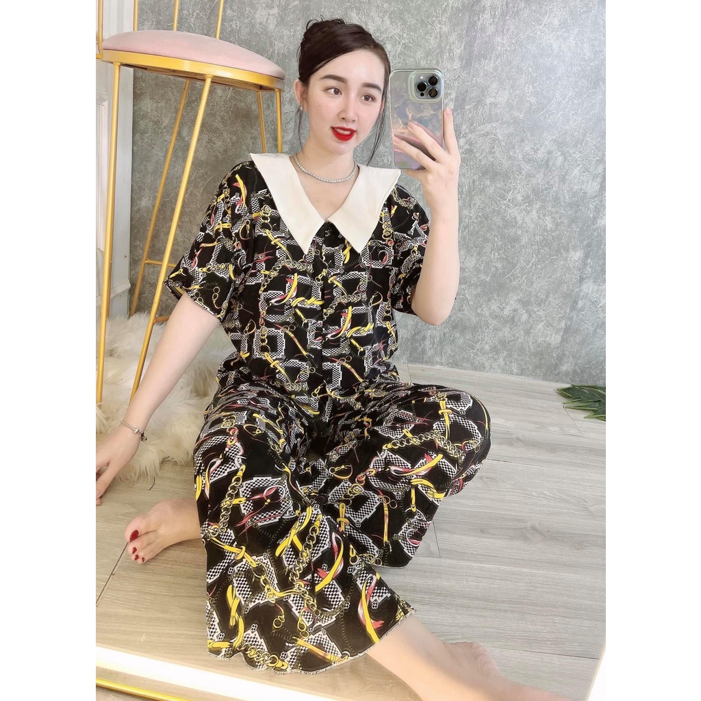Đồ bộ dài chất lụa loại một, from cực dể thương | BigBuy360 - bigbuy360.vn