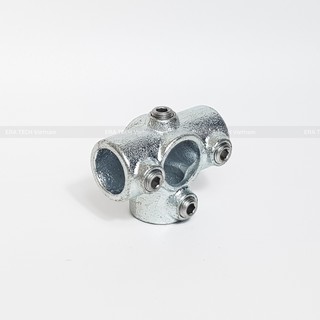 Cút nối ống 5 hướng đối xứng, đầu nối hợp kim gang dẻo, khớp nối kim loại eratech ET176