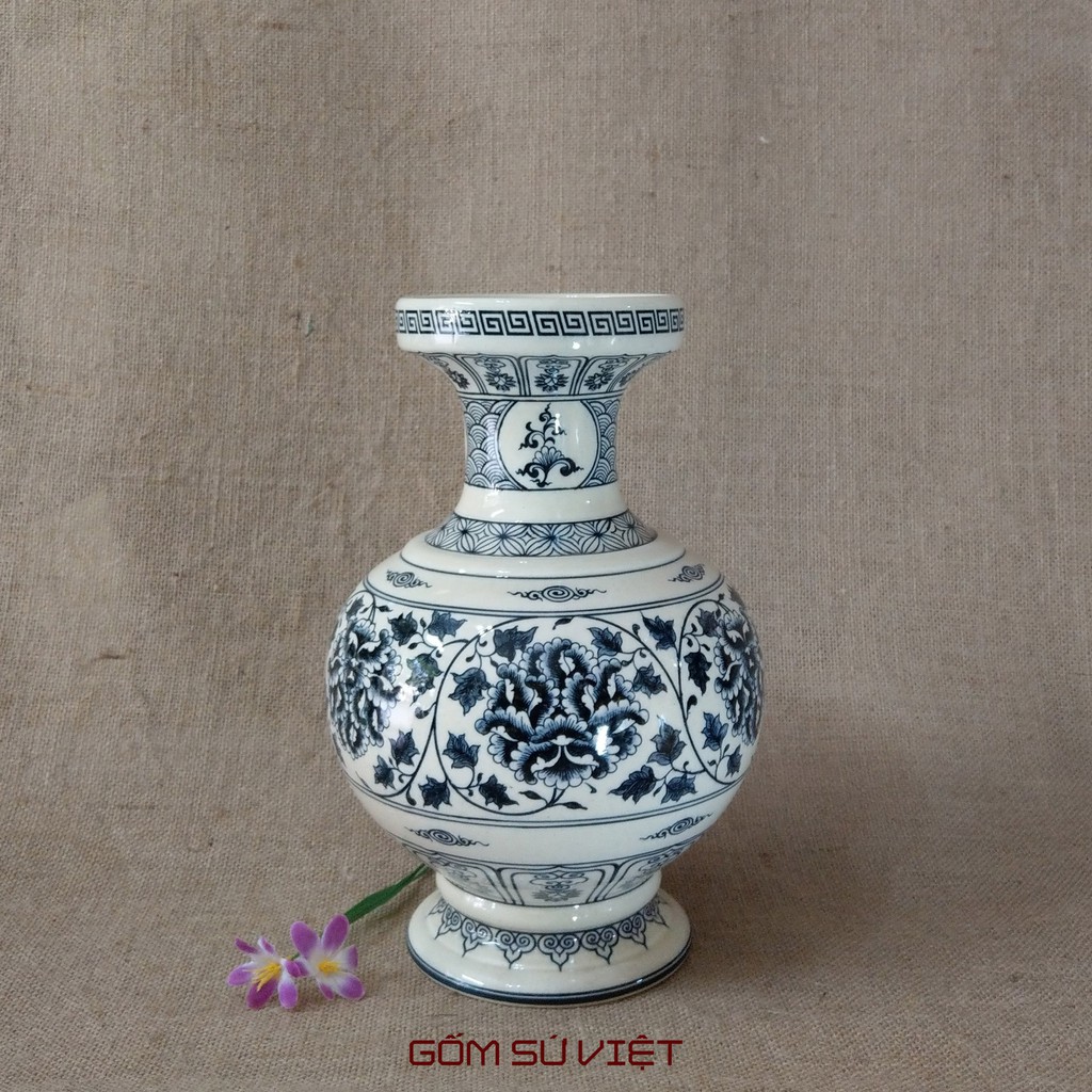 Bình gốm Khai tâm - Gốm Chu Đậu