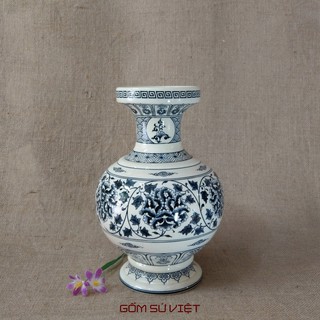 Bình gốm Khai tâm - Gốm Chu Đậu