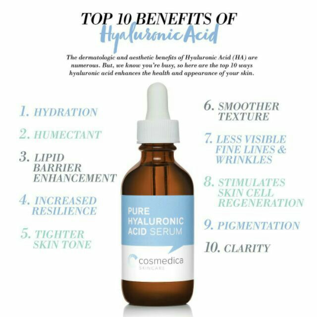Serum cấp nước Cosmedica 100% Pure HA Serum | BigBuy360 - bigbuy360.vn