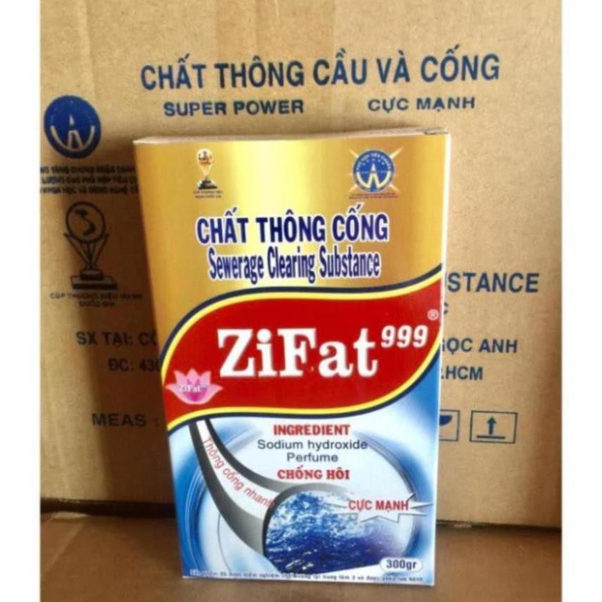 Thông Tắc Cống, Thông Tắc Ống Thoát Nước, Chống Hôi Siêu Mạnh 5 phút Sifa 300g/700g/1400g