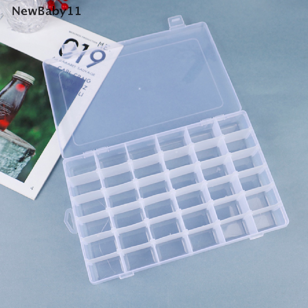 Hộp nhựa đựng đồ trang sức nhiều ngăn có thể điều chỉnh