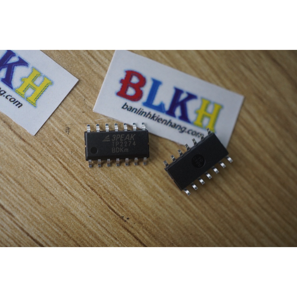 2 IC Opam TP2274 3PEAK SOP-14 chính hãng