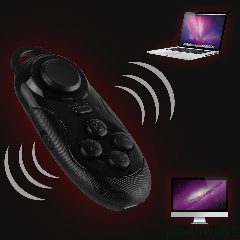 MOCUTE 032 VR Glasses Wireless Bluetooth Remote Control VR Gamepad Joystick PC Joypad Black