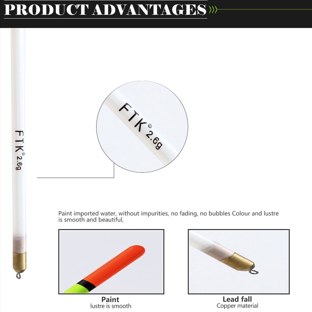 10 Phao câu cá gofidin 2.0/3.0g tiện dụng