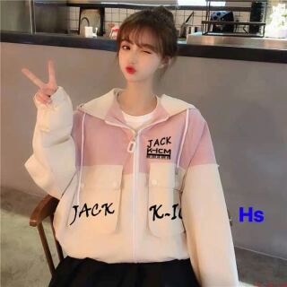 Áo khoác dù áo gió K-ICM áo khoác kaki JACK & K-ICM in theo yêu cầu