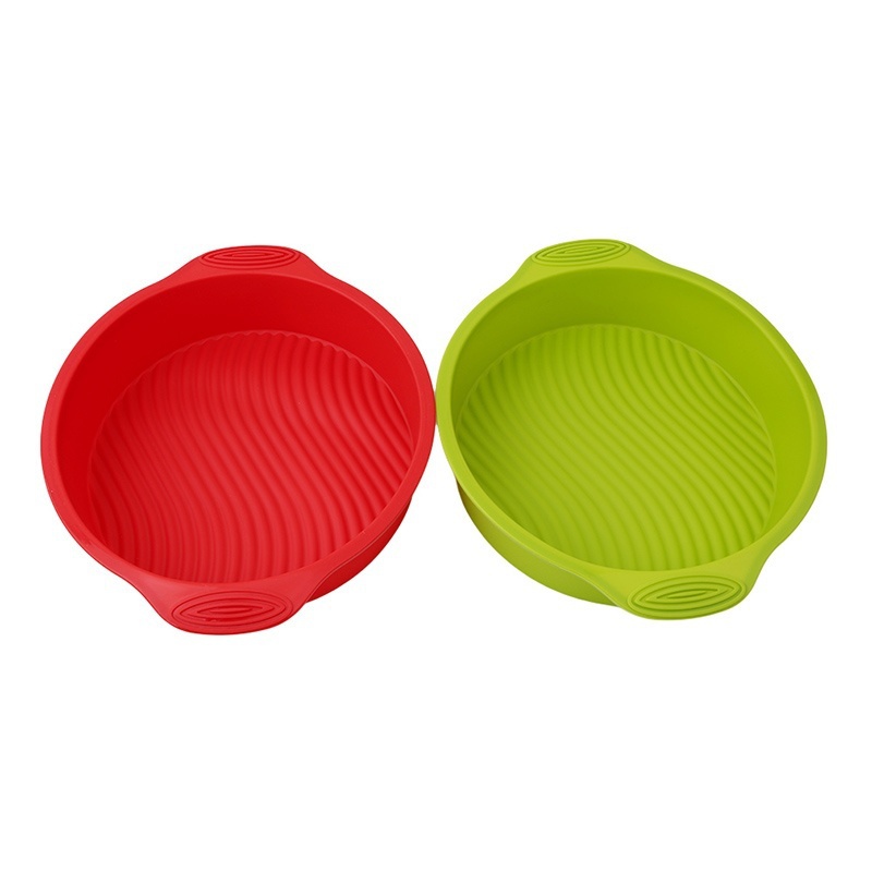 Khuôn Silicon Tròn 3d Làm Bánh