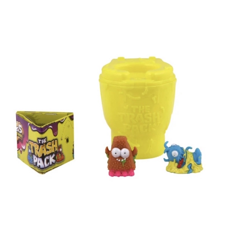 Mô hình đồ chơi Grossery Gangs series 5 bồn cầu bao gồm 2 nhân vật bên trong