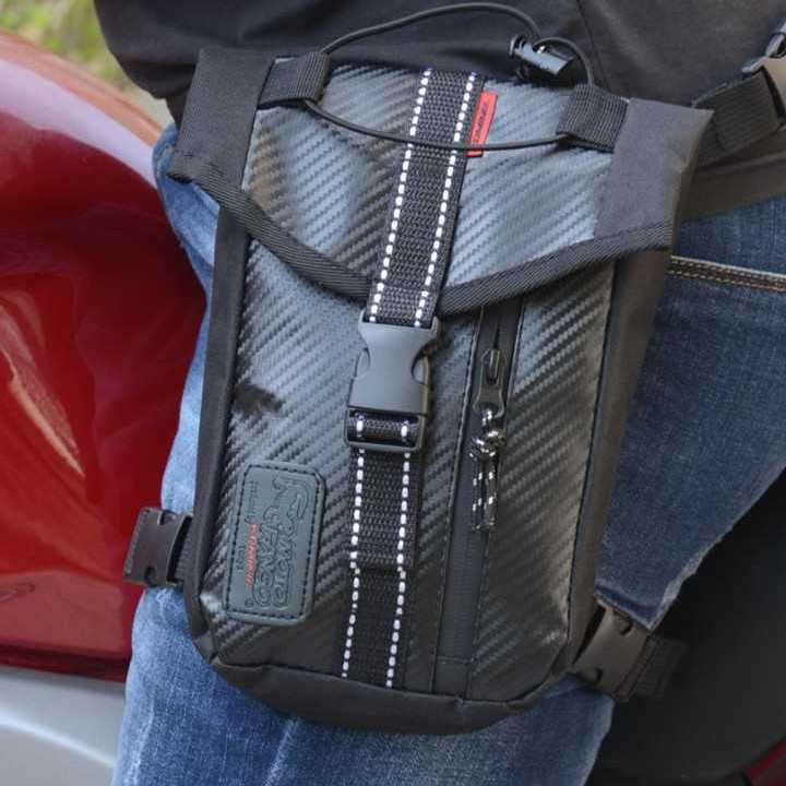 Túi Đeo Hông, Đeo Đùi Đi Xe Máy Xe Đạp Moto Fango-bền đẹp