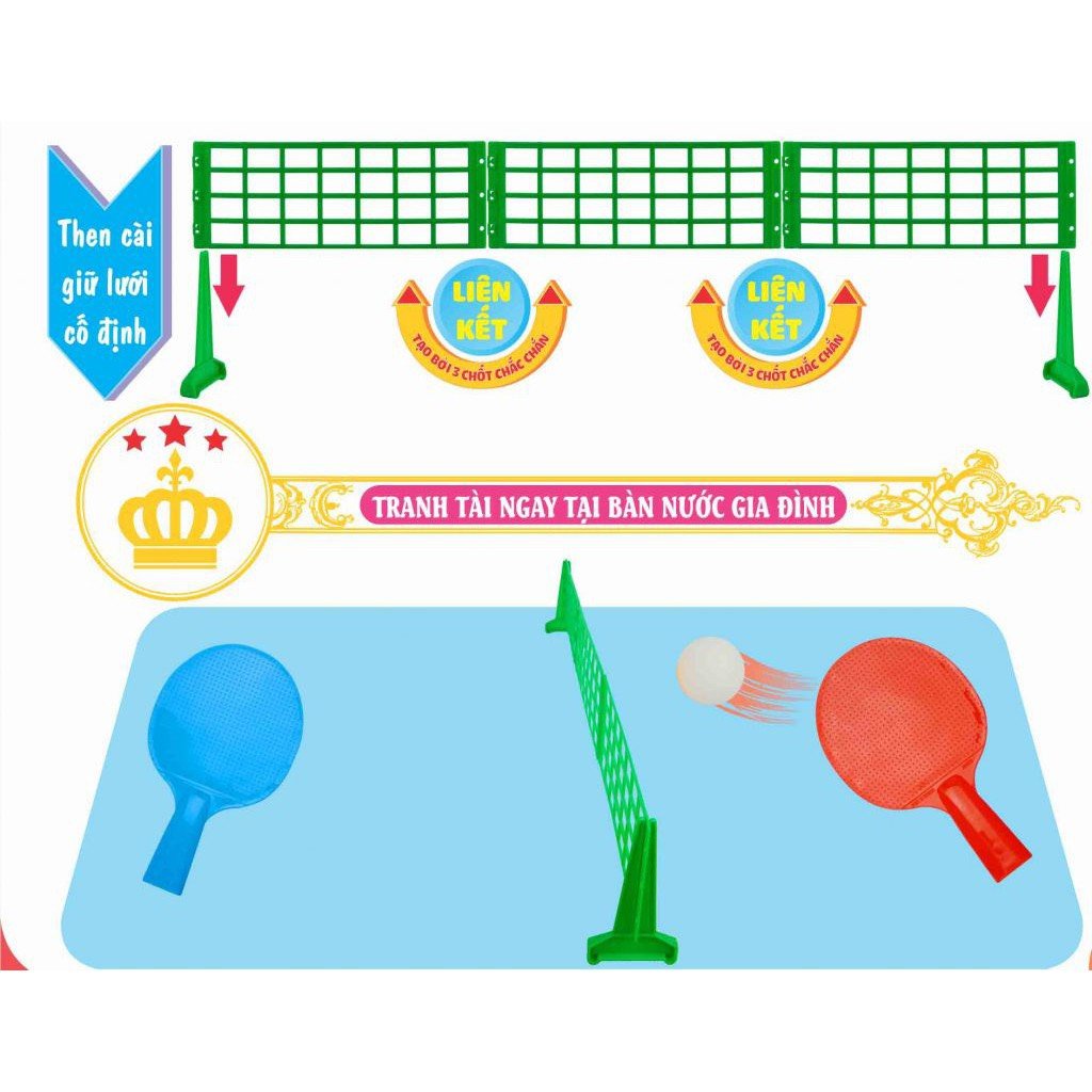 Đồ Chơi Thể Thao - Bộ Đồ Chơi Bóng Bàn Mini Kích Thích Sự Phát Triển Của Não Bộ Trong Quá Trình Tập Luyện