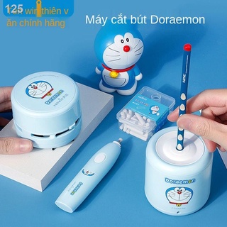 RGọt bút chì điện, gọt bút chì tự động, đồ dùng học sinh, gọt bút chì, gọt bút chì, hộp quà hoạt hình, bộ ba mảnh