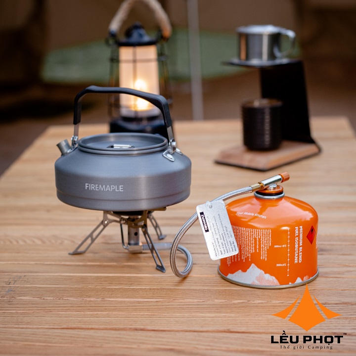 Bếp Gas Mini Du Lịch Dã Ngoại Titanium Fire Maple Blade 2 Cao Cấp Siêu Gọn Nhẹ