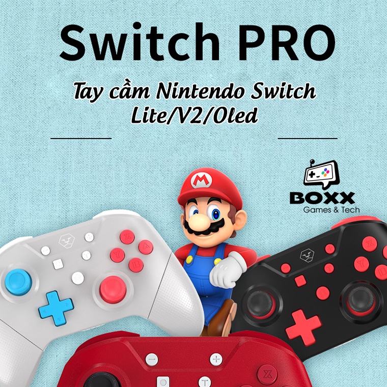 Tay cầm Nintendo Switch, Tay cầm chơi game Nintendo Switch Oled chính hãng Aolion