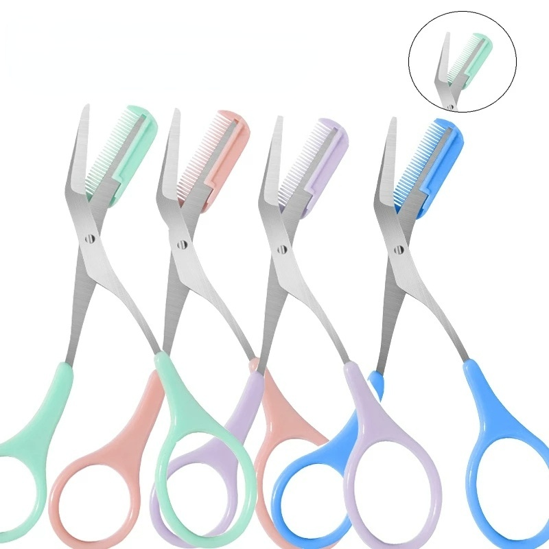 1 Dụng Cụ Lược Chải Lông Mày Đa Năng Chống Trượt Tiện Lợi