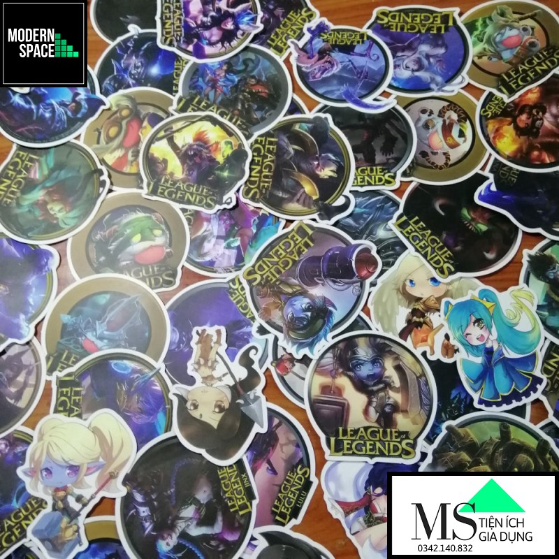 Sticker PVC LOL 100 Hình ST-120 - Stickers Chống nước Dán Mũ bảo hiểm Vali Laptop Điện thoại Dán xe | BigBuy360 - bigbuy360.vn