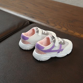 Giày sneaker phối lưới nhiều màu cho bé
