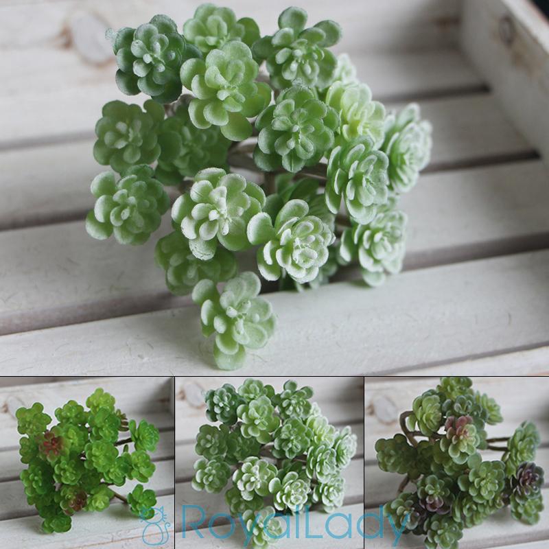 Cành hoa nhân tạo 24 bông trang trí nhà dễ thương