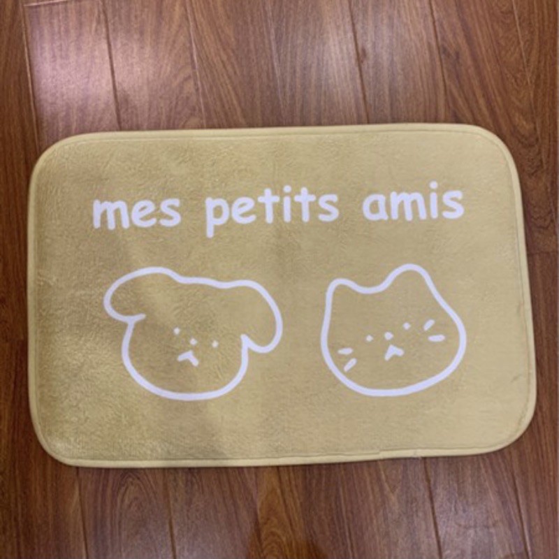 Thảm lau chân Gấu siêu thấm nước phong cách Hàn Quốc.