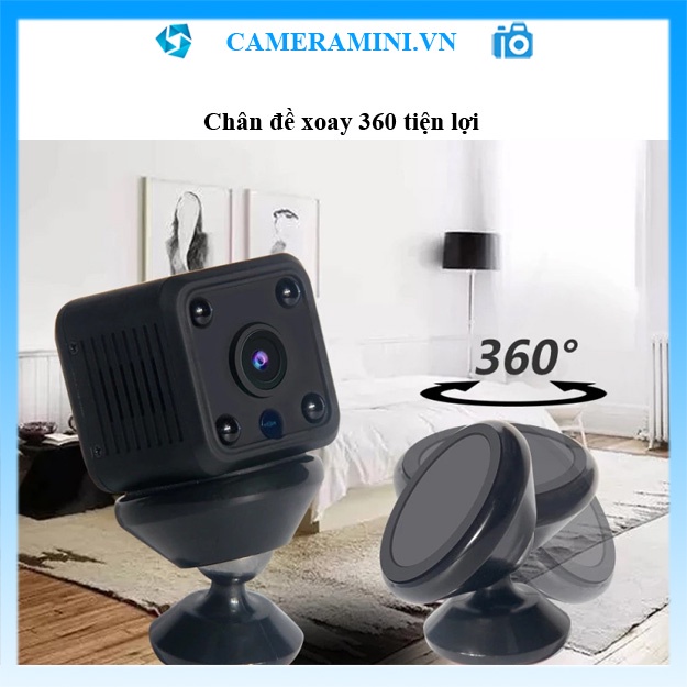 [Freeship] Camera mini wifi X6 1080p quan sát, an ninh, hồng ngoại quay ban đêm, pin 3 giờ, camera không dây | BigBuy360 - bigbuy360.vn