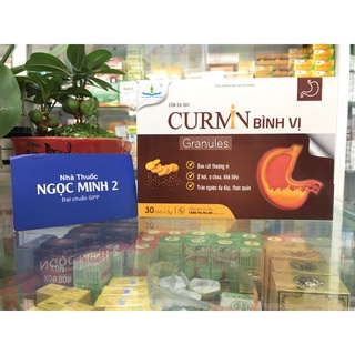 ✅ [Chính Hãng] Cốm Dạ Dày CURMIN BÌNH VỊ hộp 30 gói