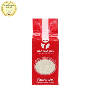 [GIẢM 20K ĐƠN 0Đ] Gạo Tấm Thơm Ông Thọ Túi 1KG Hút Chân Không Dùng Nấu Cơm Tấm, Nấu Cháo