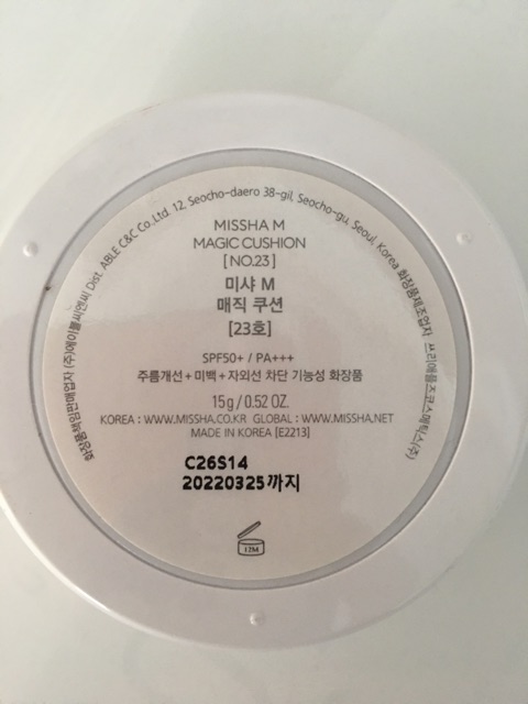 Thanh lý Missha Magic Cushion Tone 23