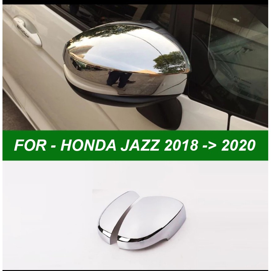 Ốp Gương Mạ Crom Xe Honda Jazz 2018-2019-2020