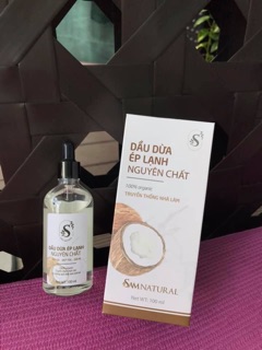 Dầu dừa ép lạnh nguyên chất 100%