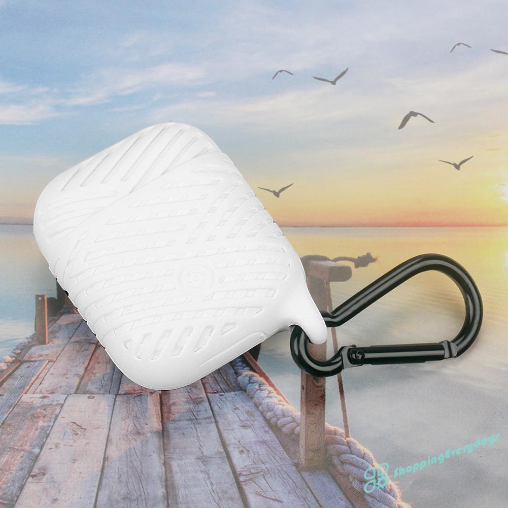Vỏ Silicone Bảo Vệ Hộp Sạc Airpods Thiết Kế Độc Đáo Tiện Dụng