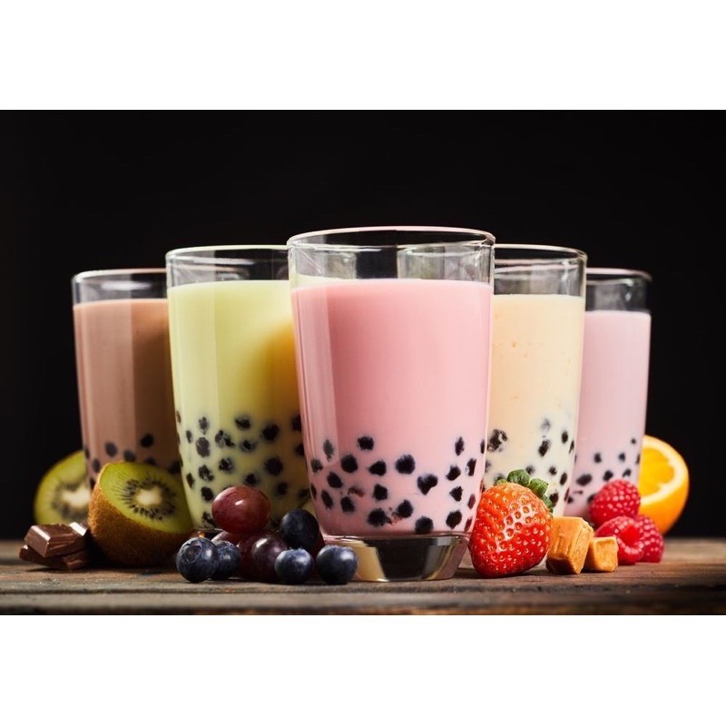 Bột trà sữa pha sẵn BKB gồm 8 vị 500gr