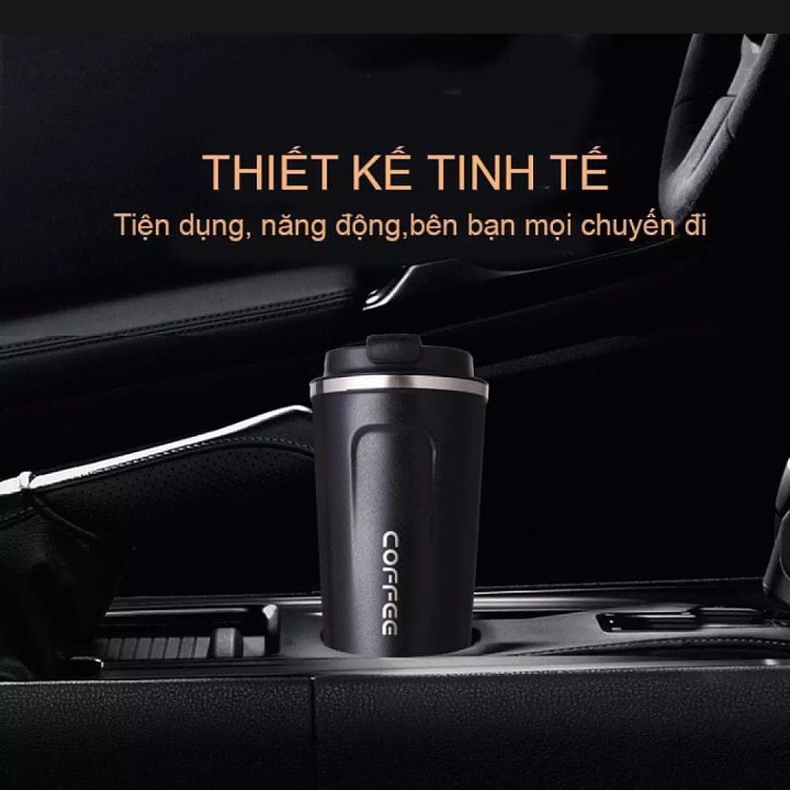 Bình Giữ Nhiệt Coffee Holic Giữ Nhiệt 8-10h Inox 304 An Toàn Với Sức Khỏe Ly Giữ Nhiệt