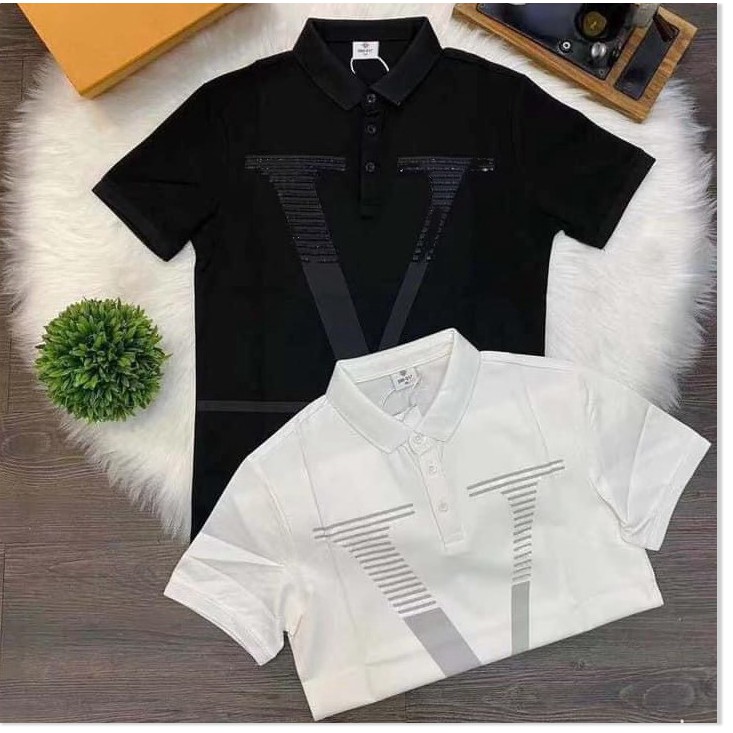 Áo Thun Nam Cổ Trụ Tay Ngắn Vải Cotton Mềm Mịn Uy Tín HP