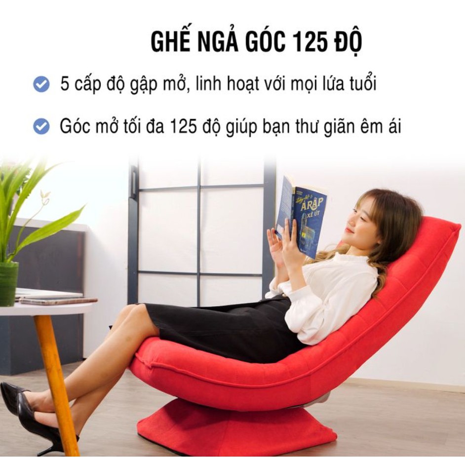 Ghế thư giản Rotation &amp; Lif - Home and Garden